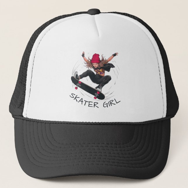 Casquette de skate Girl (Devant)