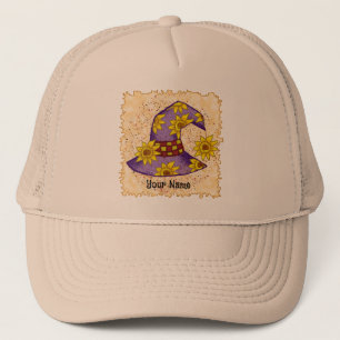 Casquette de sorcière tournesol