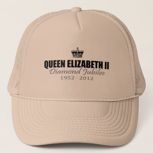 Casquette de souvenir de jubilé de diamant de la (Devant)