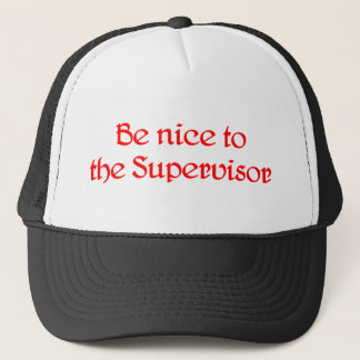 Casquette de surveillant