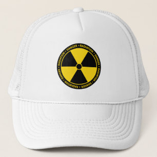 Casquette de symbole de rayonnement