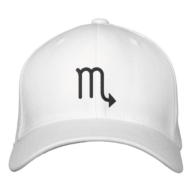 Casquette de symbole Scorpio (Devant)