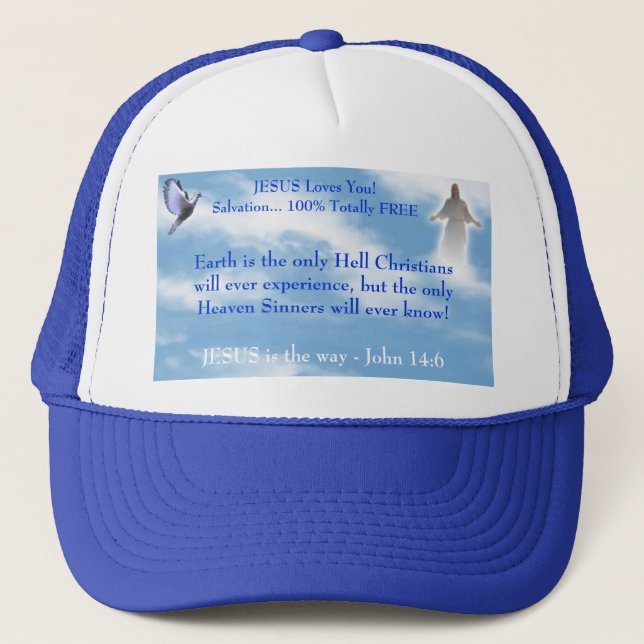 Casquette de témoignage de JÉSUS (Devant)