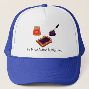 casquette de temps de beurre et de gelée de