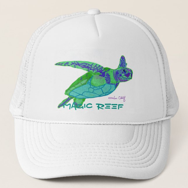 Casquette de tortue de mer (Devant)