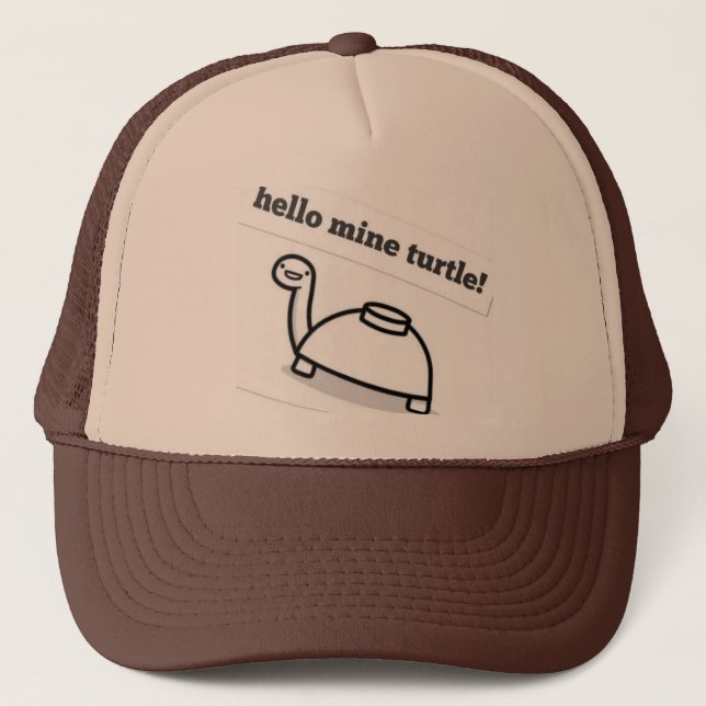 casquette de tortue de mine de film d'asdf (Devant)