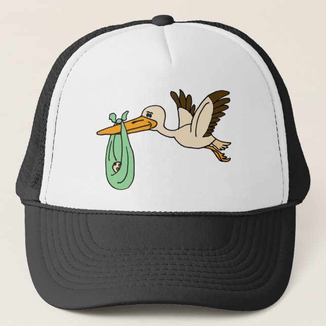 Casquette de transport de bébé de la cigogne AF (Devant)