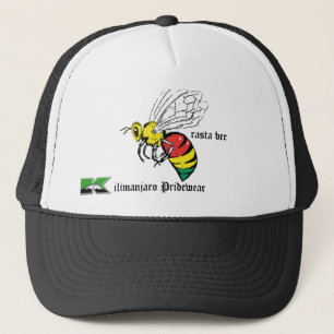 casquette de traqueurs d'abeille de rasta