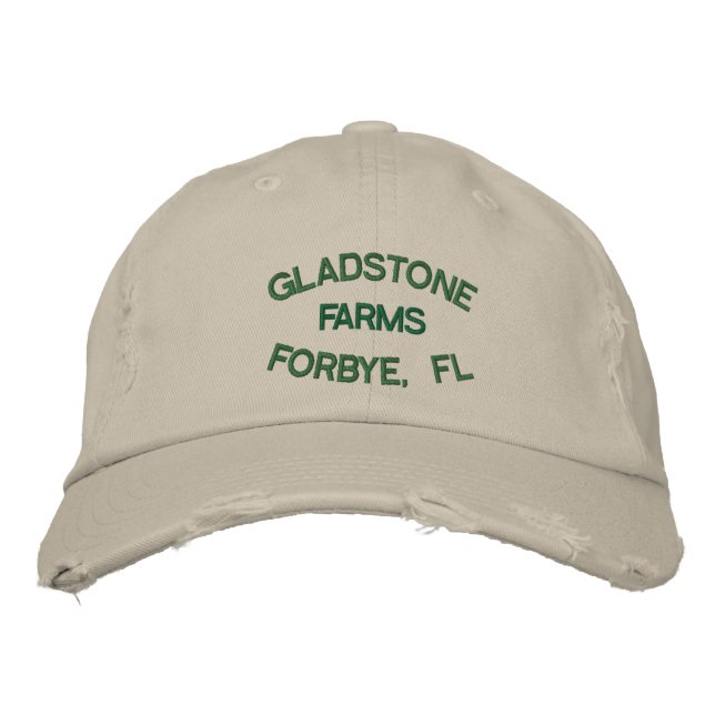 Casquette de travail d'Earl (Devant)