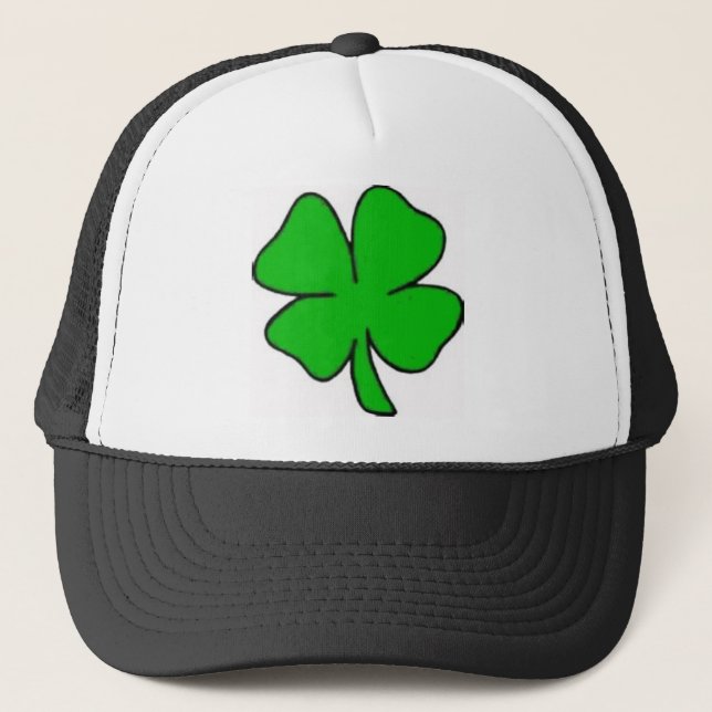 Casquette de trèfle de quatre feuilles (Devant)
