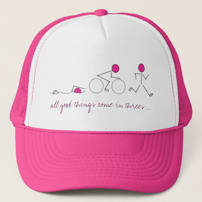 casquette de triathlon (Devant)