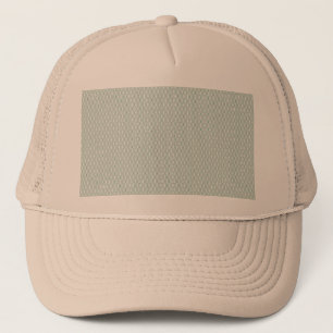 Casquette de Trucker Beige Design Personnalisé M