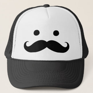 Casquette de visage de moustache
