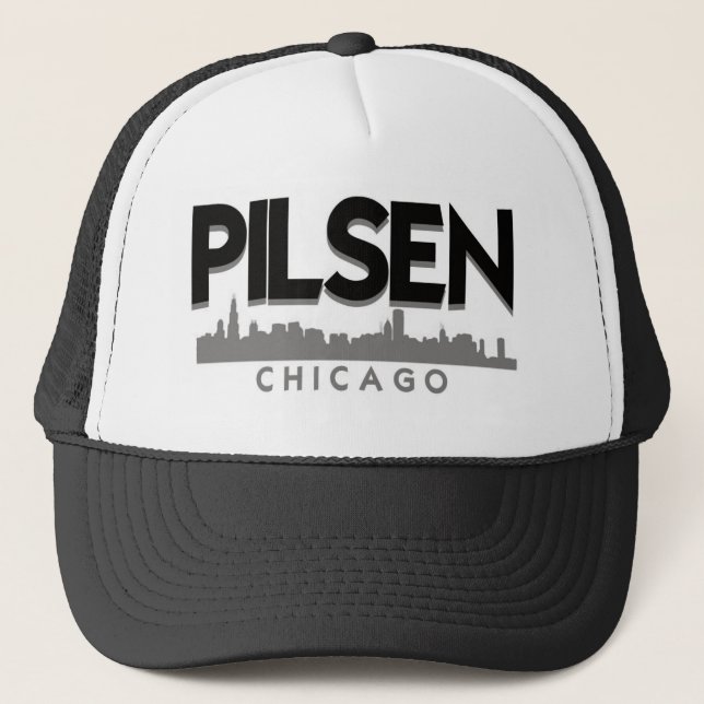 Casquette de voisinage de Pilsen Chicago (Devant)