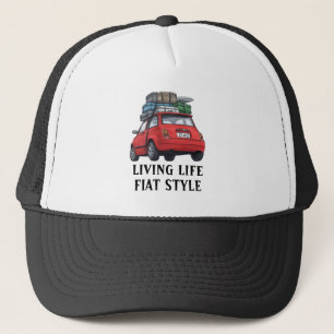 Casquette de voiture Red Fiat