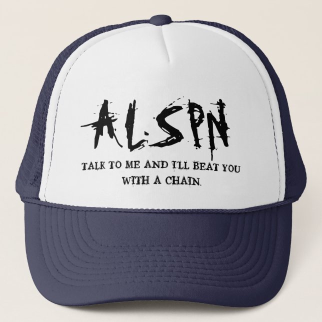 Casquette de voyou d'ALSPN (Devant)