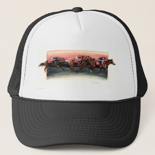 Casquette DEA25 cheval Race.tif (Devant)