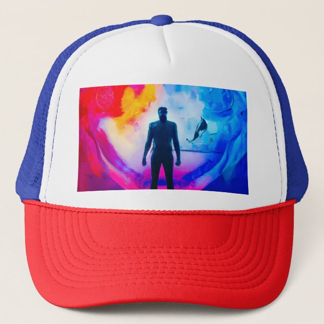 Casquette Debout dans les couleurs (Devant)