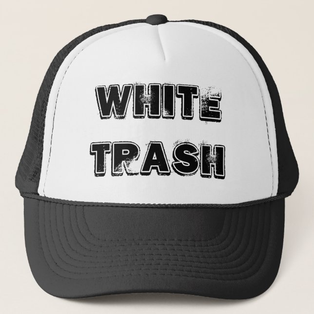 CASQUETTE DÉCHETS BLANCS (Devant)