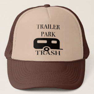 Casquette Déchets de terrain de caravaning