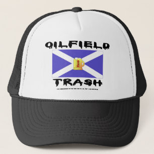 Casquette Déchets écossais de gisement de pétrole, casque