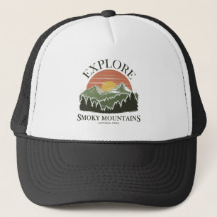 Casquette Découvrez le parc national des Great Smoky Mountai