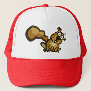 Casquette d'écureuil de bande dessinée