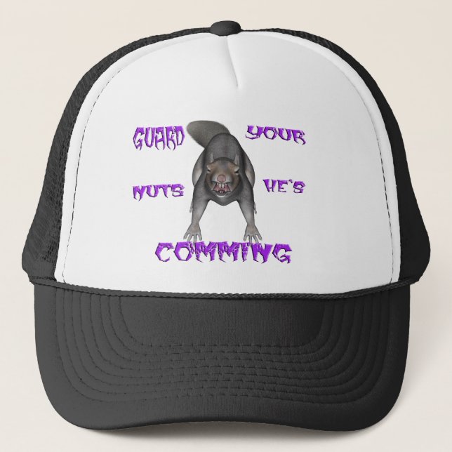 Casquette d'écureuil de tueur (Devant)