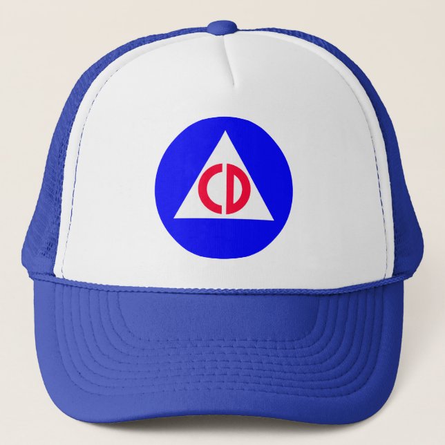 Casquette Défense civile (Devant)