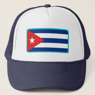 Casquette d'effet brodé par drapeau du Cuba