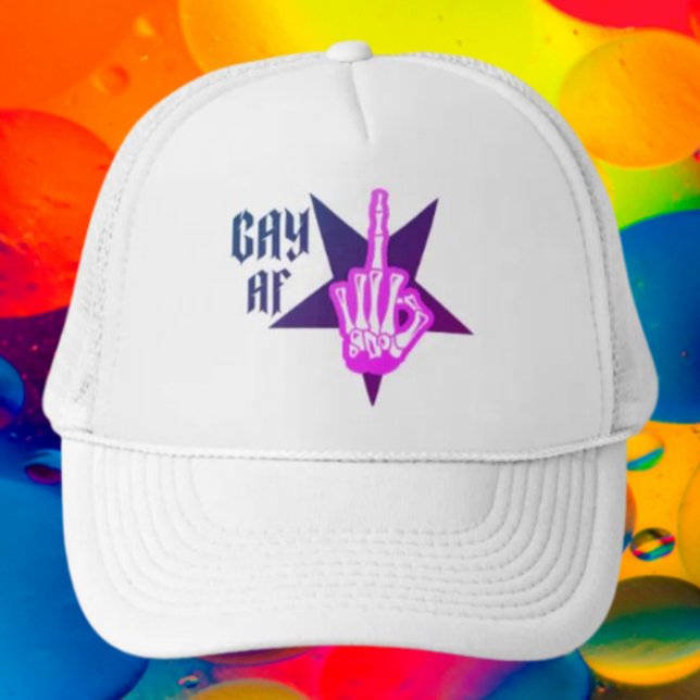 Casquette Défiance à la fierté rose (Créateur téléchargé)