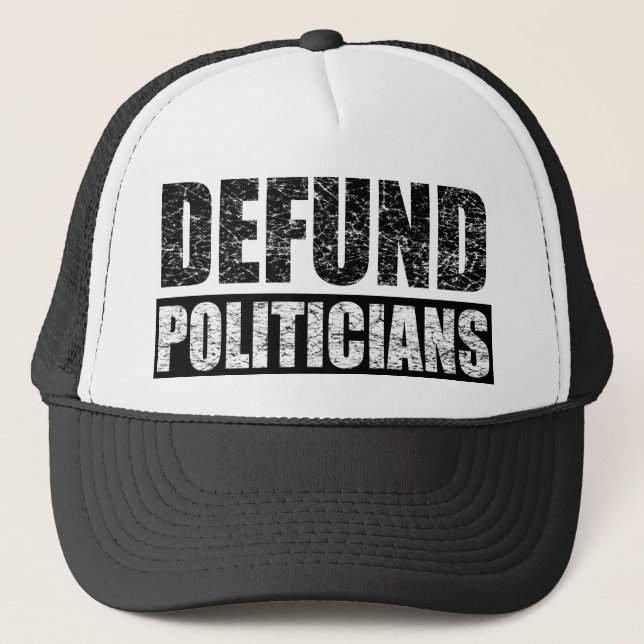 Casquette Déficit politique (Devant)