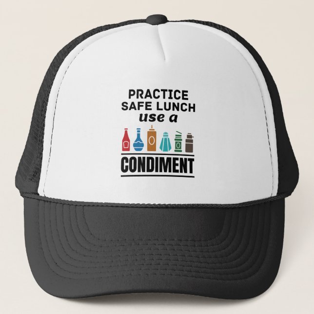 Casquette Déjeuner Cafétéria Cafétéria Service de restaurati (Devant)