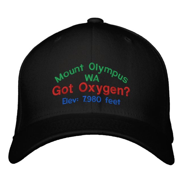 Casquette d'élévation du mont Olympus Washington (Devant)