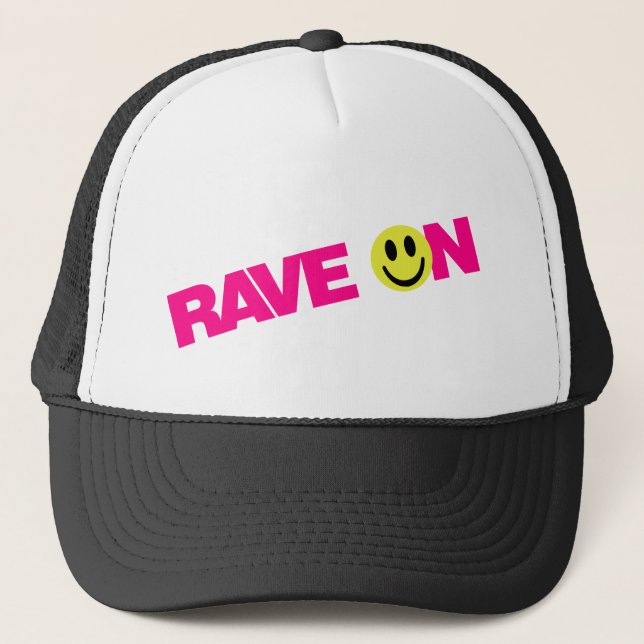 Casquette D'éloge matraquage du DJ de musique de fêtard (Devant)