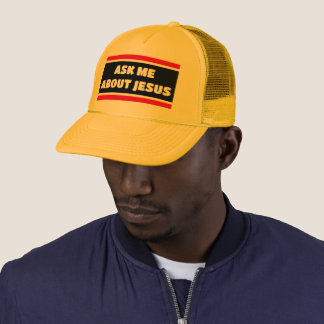 Casquette Demander-Moi À Propos De Jésus Evangélisme Chapeau
