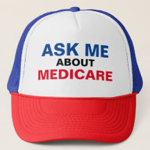 Demandez-moi à propos de Medicare Trucker Hat