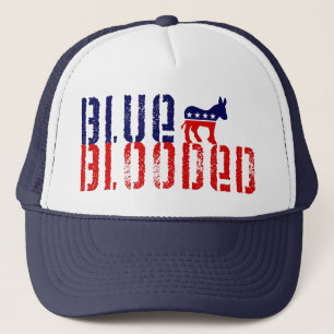 Casquette démocrate de sang bleu.