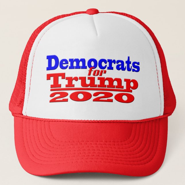 CASQUETTE DÉMOCRATES POUR LE MAGA GEAR TRUMP 2020 (Devant)