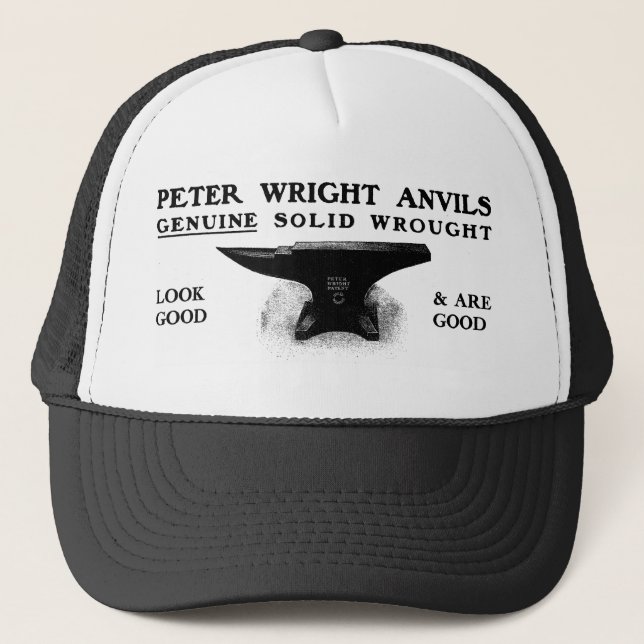 Casquette d'enclume de Peter Wright (Devant)