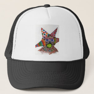 Casquette Dennis Rodman Boxer aquarelle peinture BD