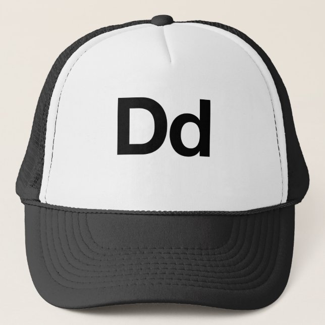 Casquette Densité double helvetica (Devant)