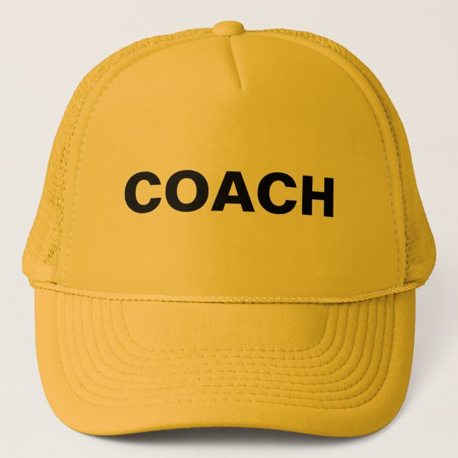 Casquette d'entraîneurs (Devant)