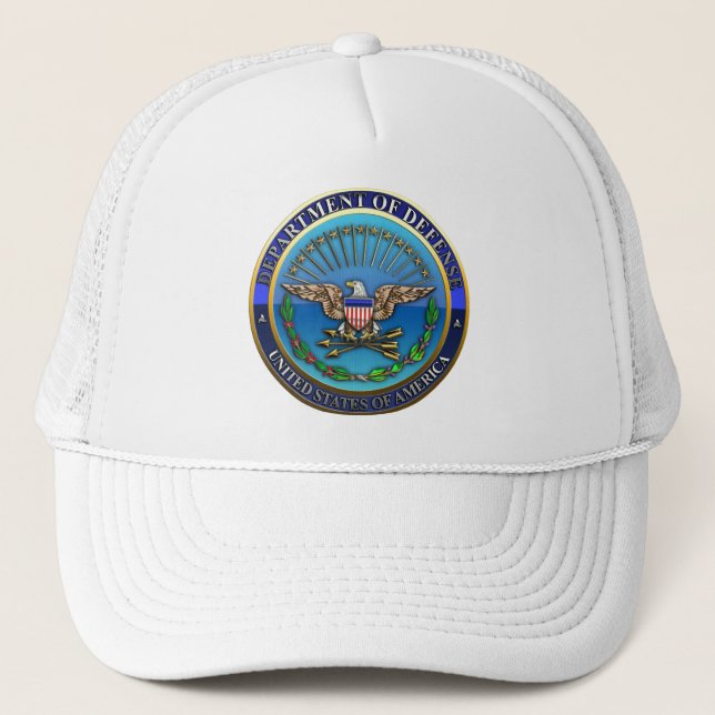 Casquette Département américain de la défense (DoD) (Devant)