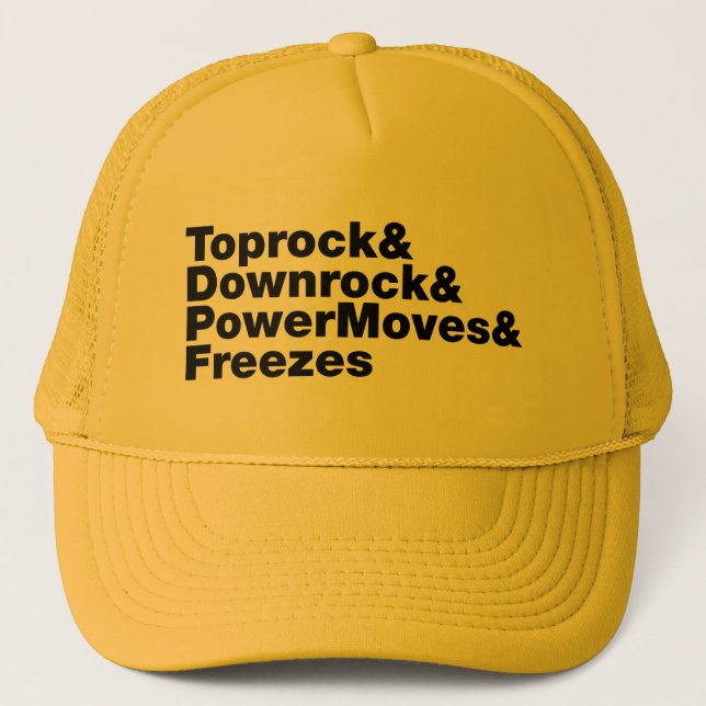 Casquette Déplacements de rupture (Breakdance) (Devant)