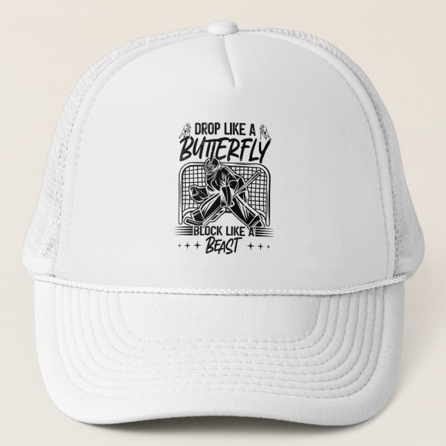 Casquette Déposer comme un bloc de papillon comme un gardien (Devant)