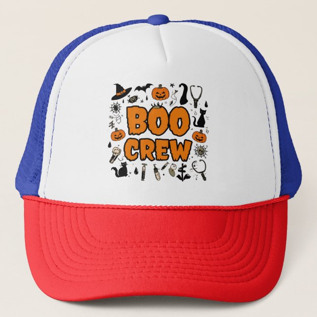 Casquette d'équipage de Boo éffrayant - Accessoire (Devant)