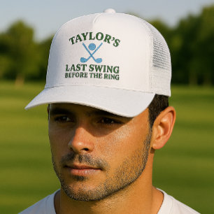Casquette Dernier Tour de Swing avant le Bachelor de Golf