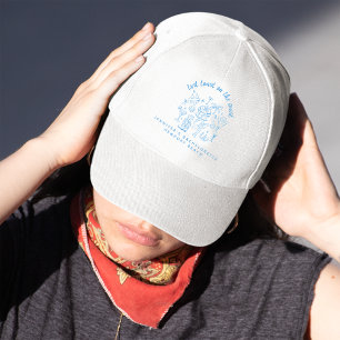 Casquette Dernière Toast Blue Beach Cowgirl Bach Enterrement