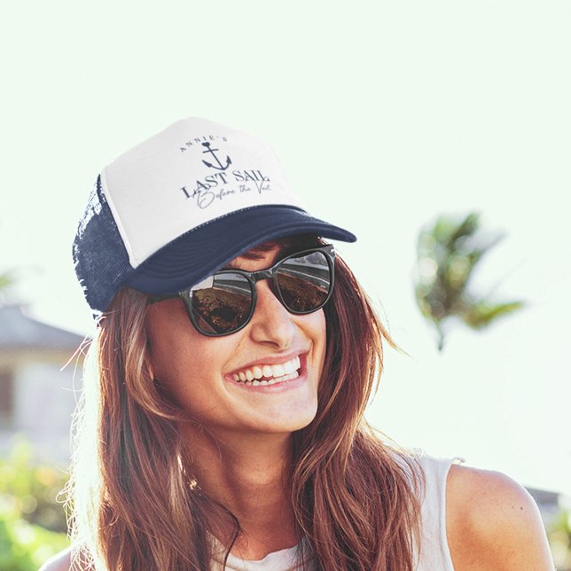 Casquette Dernière voile avant le voile d'enterrement de vie (Créateur téléchargé)